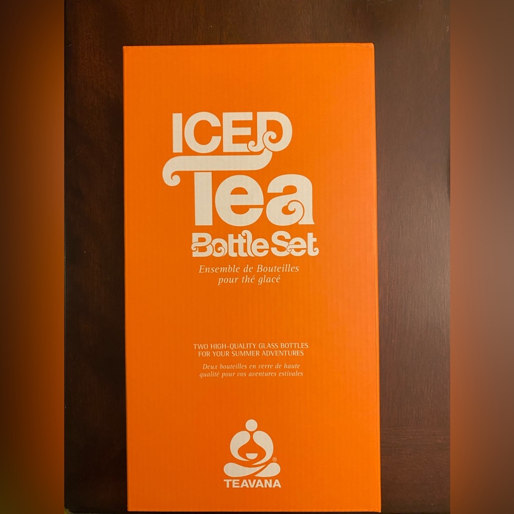 Teavana Iced Tea Bottle set
